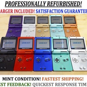 Nintendo Game Boy Advance GBA SP System AGS 001 Mint New Pick Console & Button Color image 1