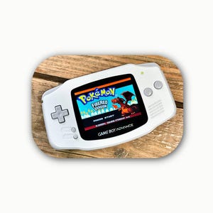 Nintendo Game Boy Advance GBA White System V5 IPS Brighter Backlit Mod
