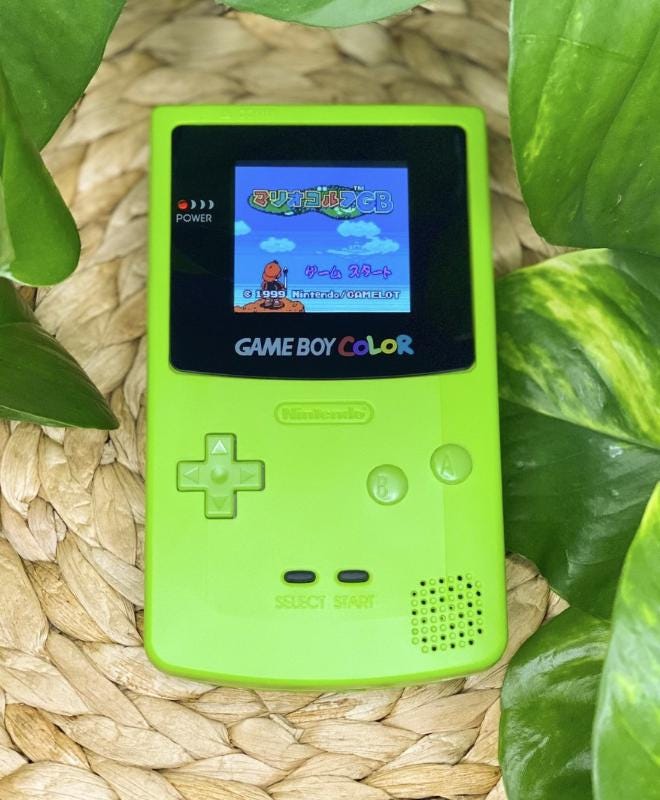 Nintendo ゲームボーイカラー GB](本体)ゲームボーイカラー GAMEBOY COLOR レッド(CGB-001