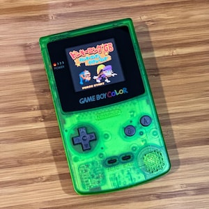 Nintendo Game Boy Color GBC - Retroiluminación del sistema: Modificación más brillante (verde claro)