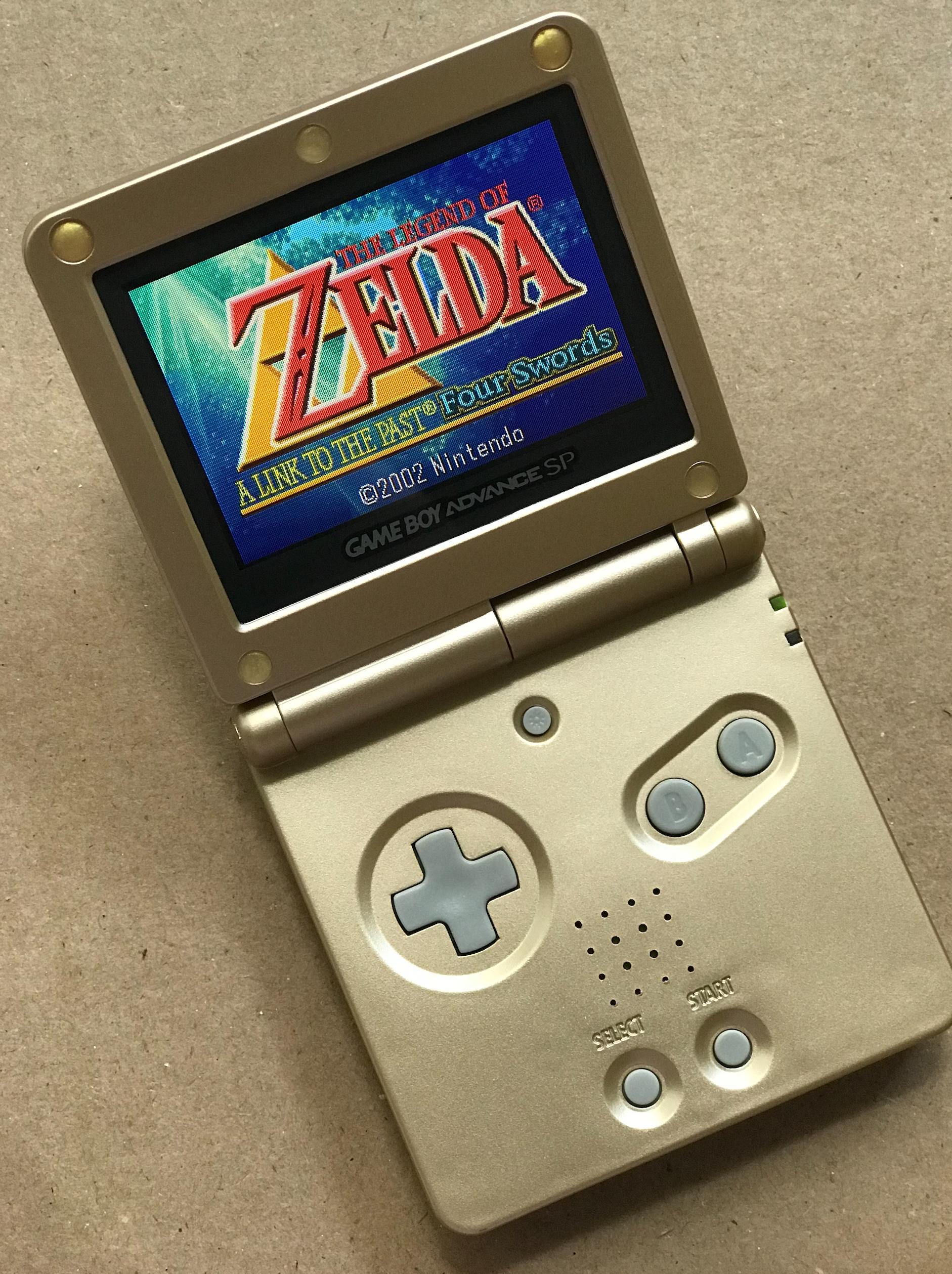 Nintendo Switch Nintendo GAMEBOY ADVANCE AGS-S-ZBA Nintendo Game Boy Advance SP - Platinum (AGS-S-ZVA) (AGS-S