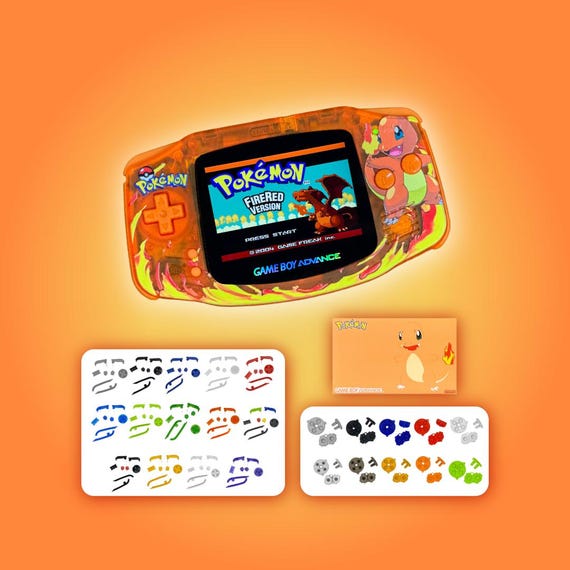 ニンテンドー ゲームボーイアドバンス GBA 3.0 M2 IPS UV ポケモン