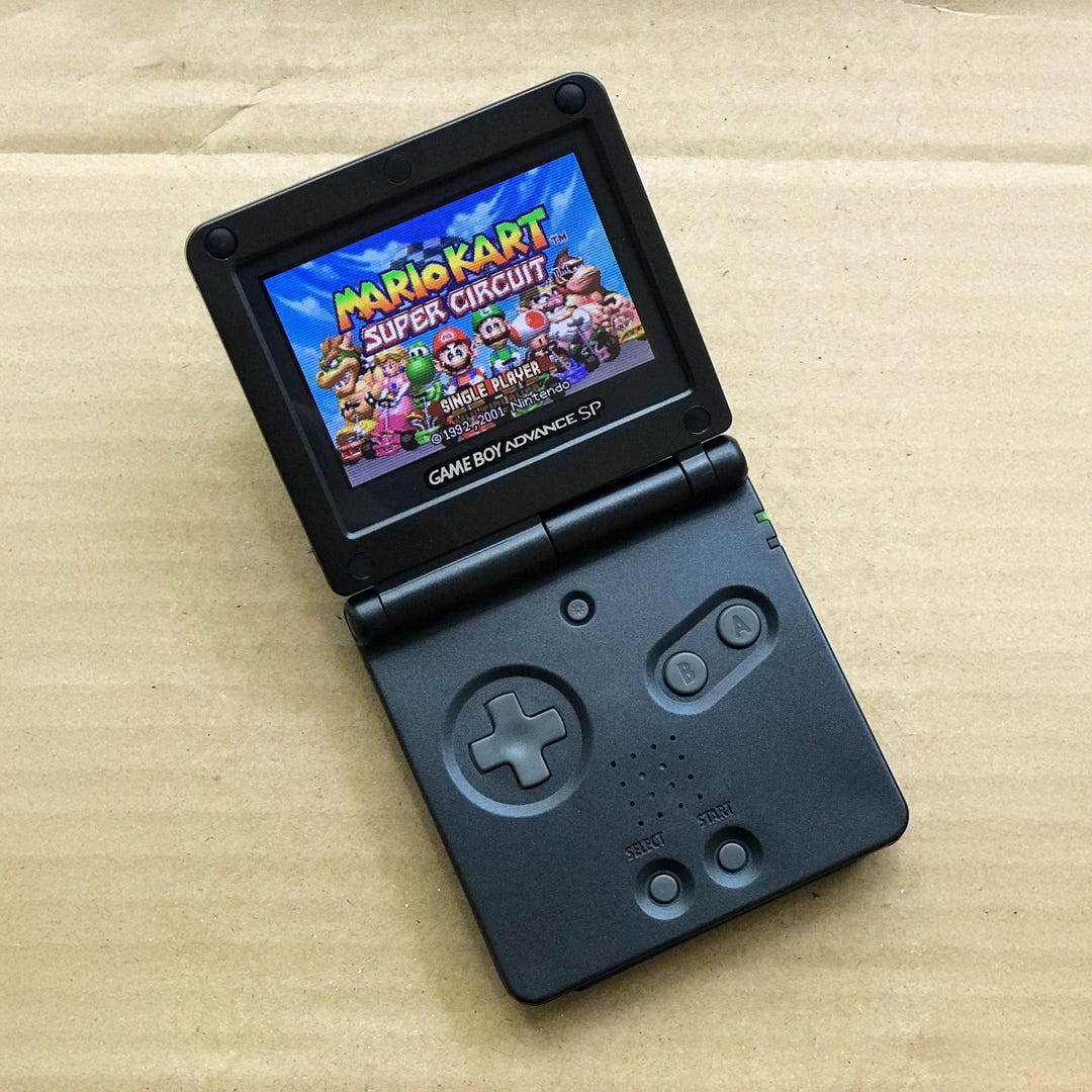 Nintendo Switch Nintendo GAMEBOY ADVANCE OXY-S-GA Nintendo Game Boy Advance GBA SP Onyx Black System AGS 101