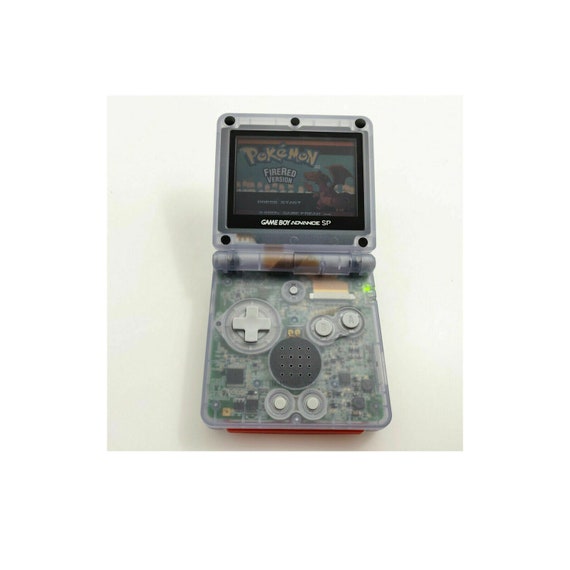 Nintendo Game Boy Advance GBA SP Silver System AGS 101 Brighter Mint New!  (Pick Button Color!)