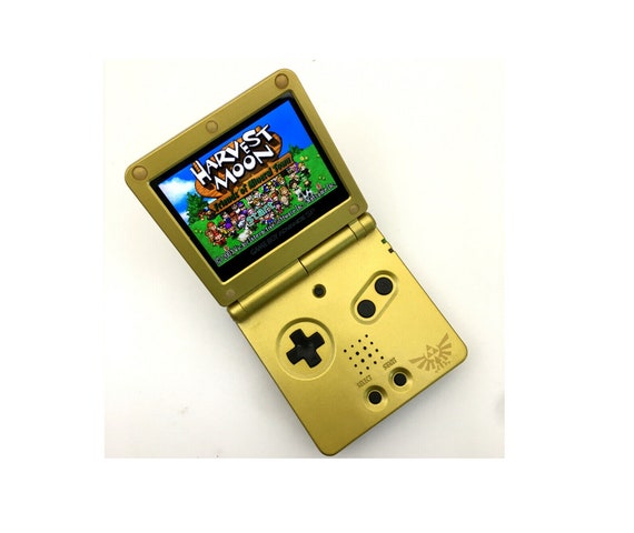 Game Boy Advance SP IPS Mod Console