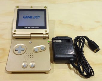 ☆ゲームボーイアドバンスSP スターライトゴールド 楽天市場】任天堂 ゲームボーイアドバンスSP スターライトゴールド