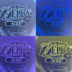Nintendo Game Boy Color GBC System Backlight Backlit Brighter Mod Atomic Purple image 6