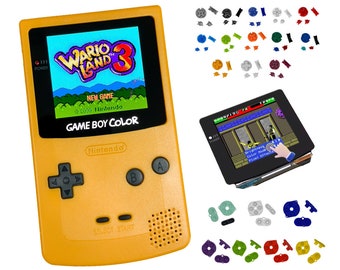 Nintendo Game Boy Color Yellow System Gbc AMOLED OLED Q5 Xl