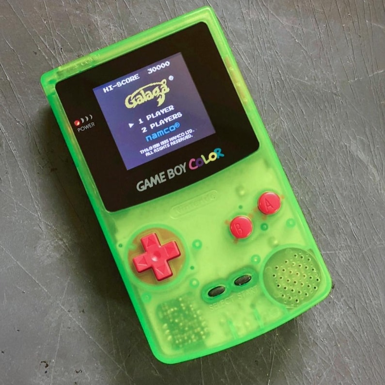 Nintendo Game Boy Color GBC System Backlight Backlit Brighter Mod Neon ...