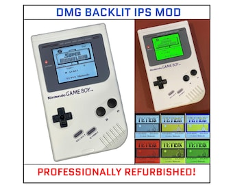 任天堂ゲームボーイ オリジナル DMG IPS 明るいバックライト モッド