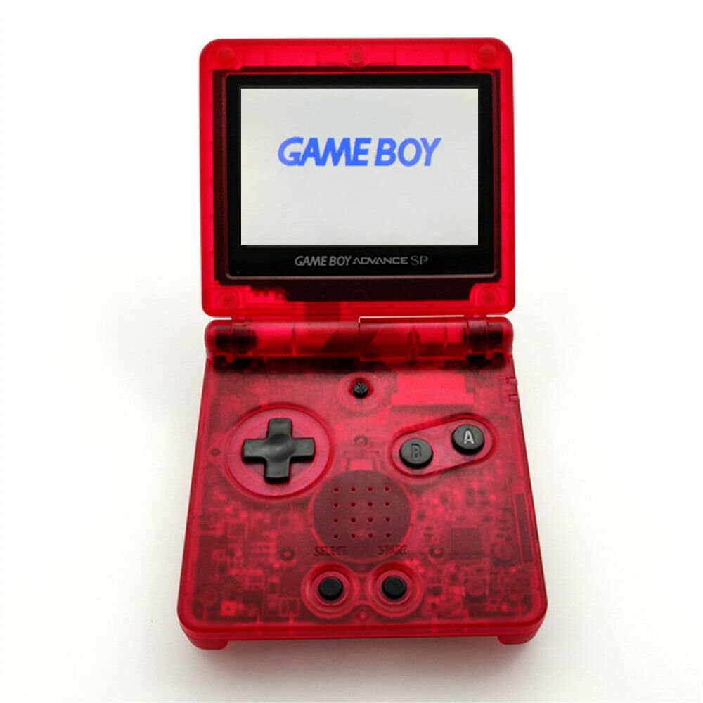 Gameboy Sp Teal Shell Restored Nintendo Game Boy Advance SP Flame