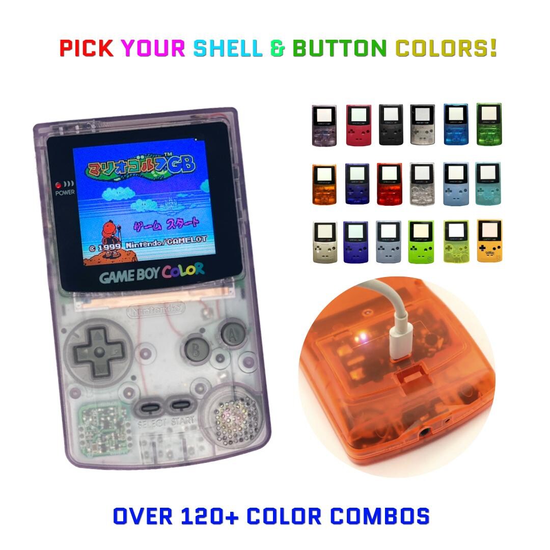 Nintendo Game Boy Color System Gbc AMOLED OLED Q5 Xl