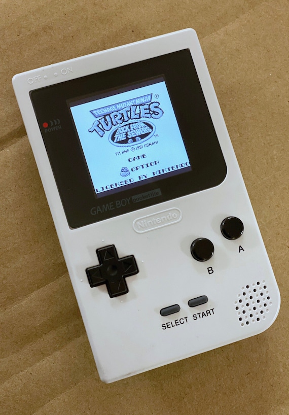 Clear White Crystal Full Housing Shell for Nintendo For Gameboy Classic DMG-01