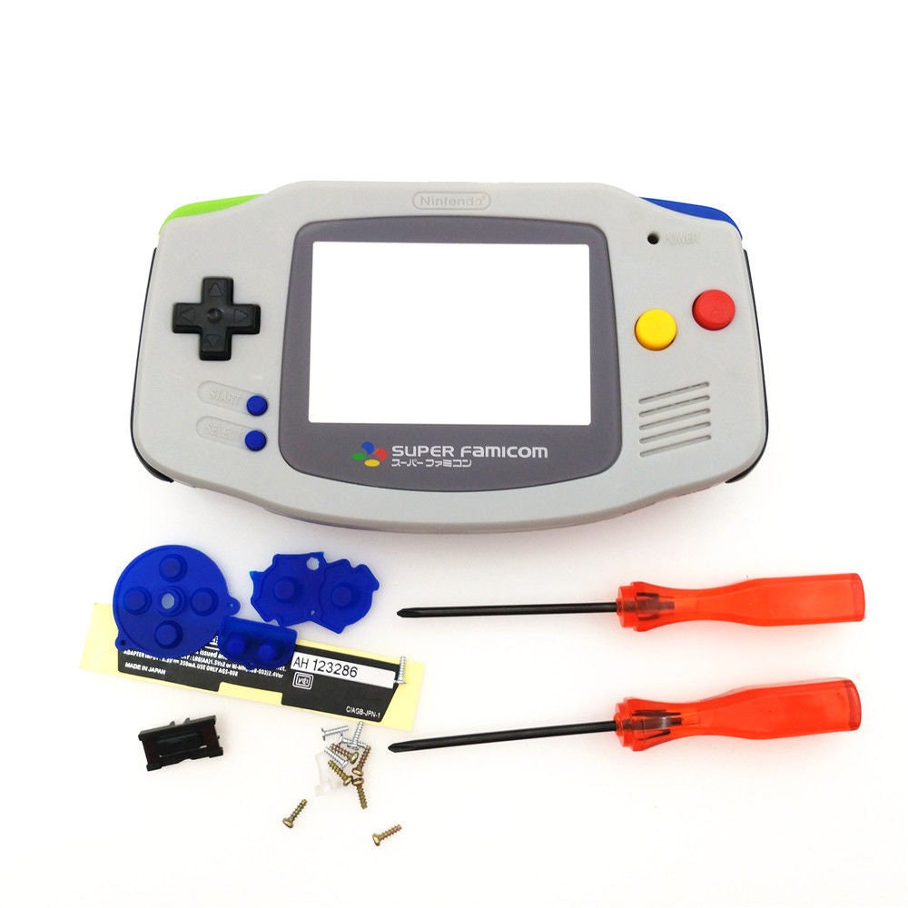 GBA Nintendo Game Boy Advance huisvesting Shell - Etsy België