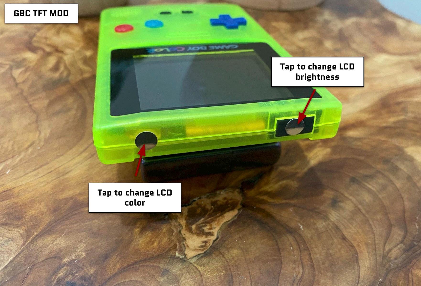 任天堂ゲームボーイカラーGBCシステムバックライトバックライト