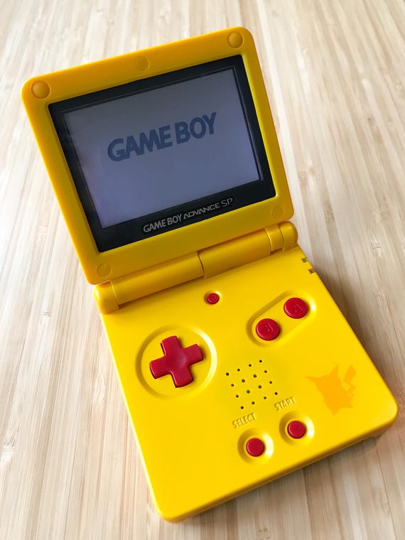 任天堂 ゲームボーイアドバンス GBA SP ピカチュウ カスタムシステム 