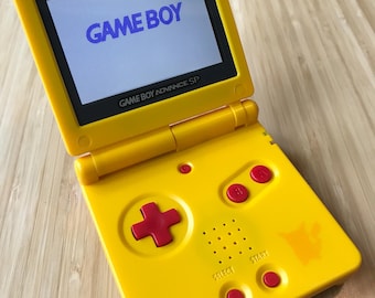 Nintendo Game Boy Advance GBA SP Spongebob Custom System AGS 101