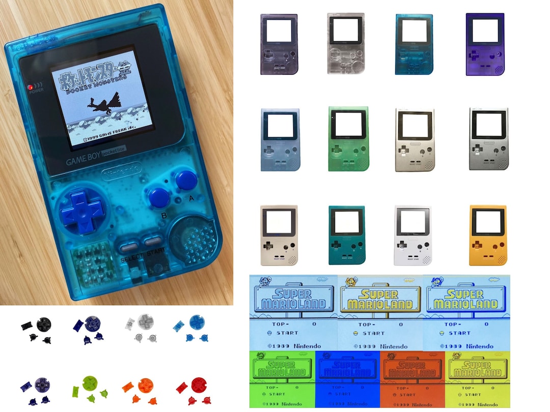 Nintendo Game Boy Pocket GBP System Backlight Brighter TFT LCD Mod