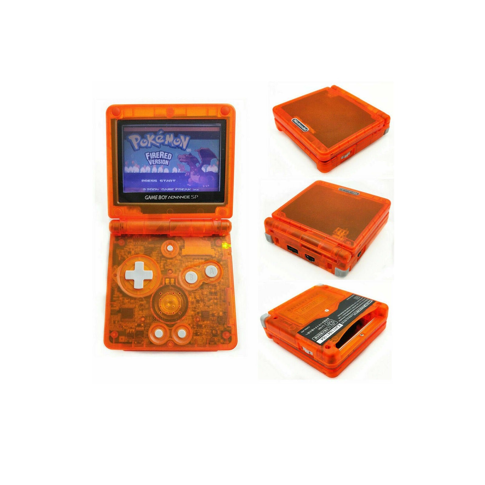 ゲームボーイアドバンス - ゲームボーイアドバンス GBA 本体 バックライトカスタム クリアオレンジ 830825982.jpg?1579920442