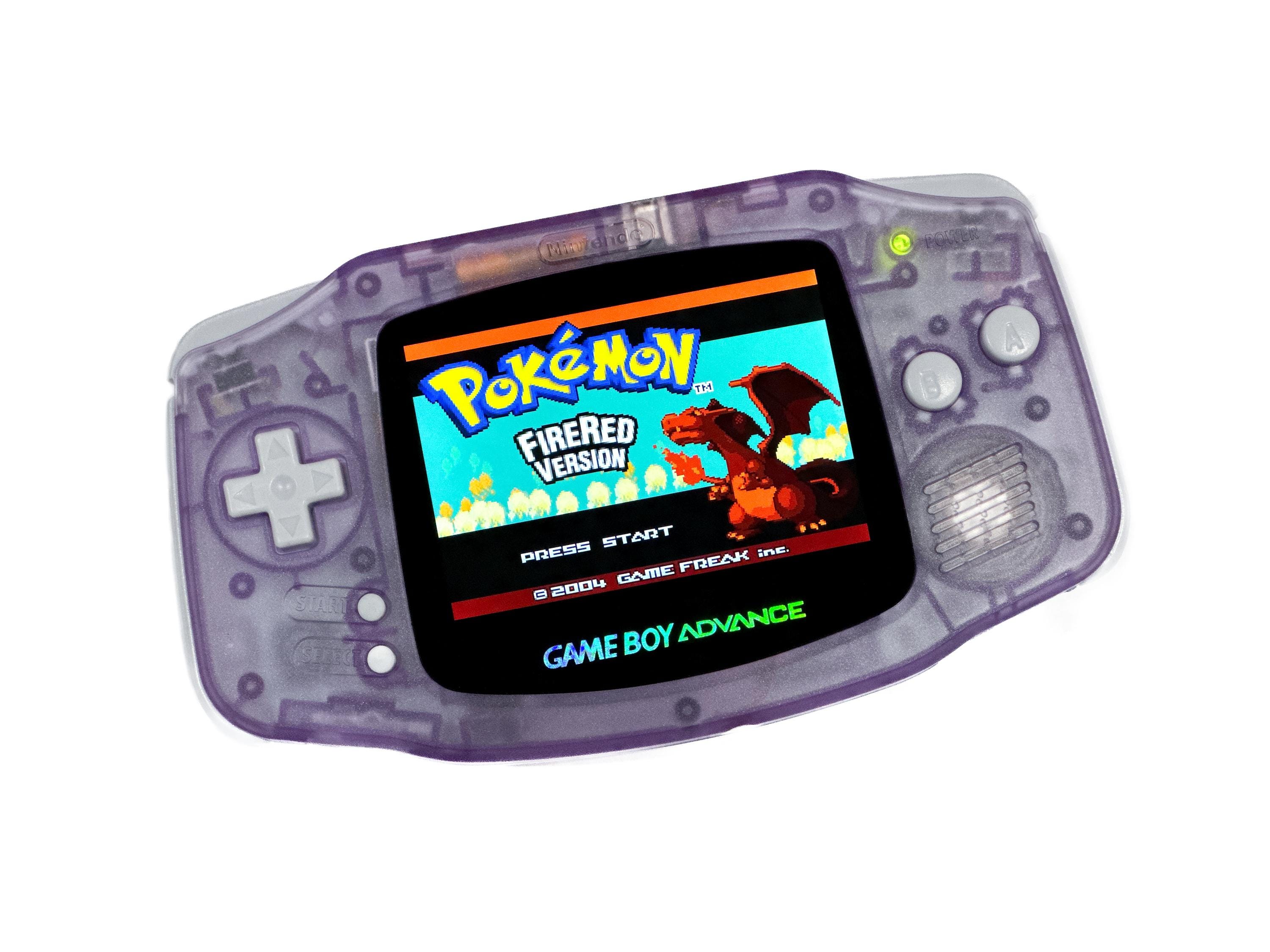 GAMEBOY ADVANCE 本体 IPS V5 Nintendo Game Boy Advance GBA Atomic Purple System V5 IPS Brighter
