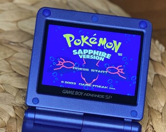 任天堂 ゲームボーイアドバンス GBA SP システム101 IPS液晶 ポケモン