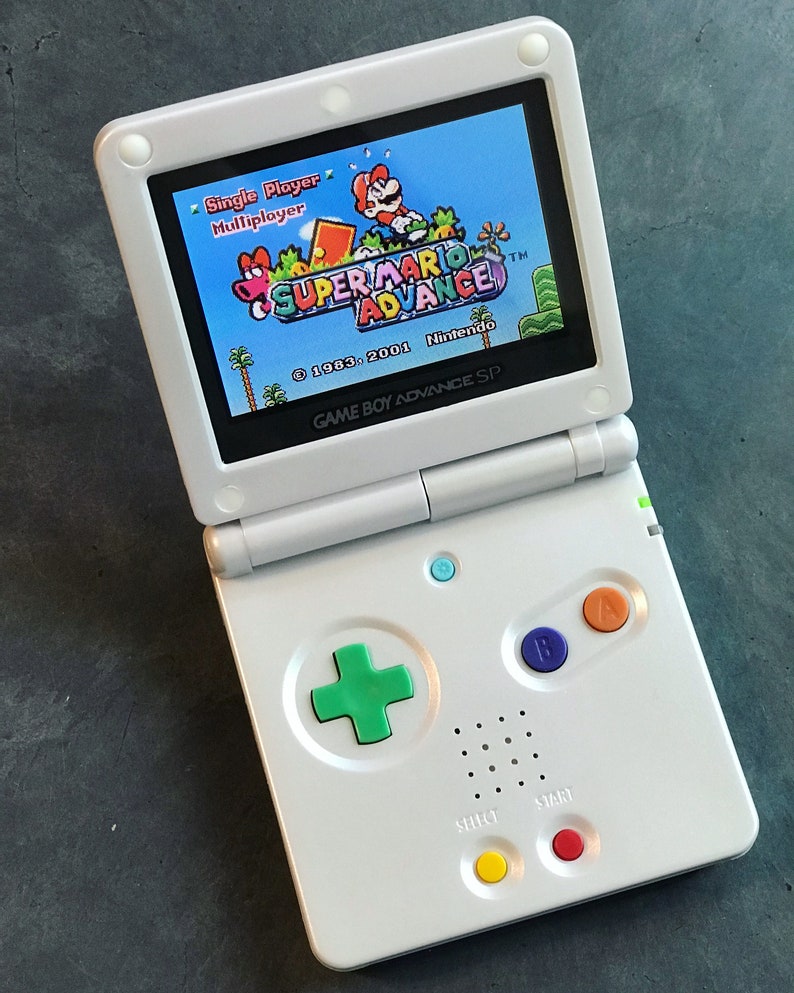 Which colors for gba sp has brighter screen - bingerhawaii