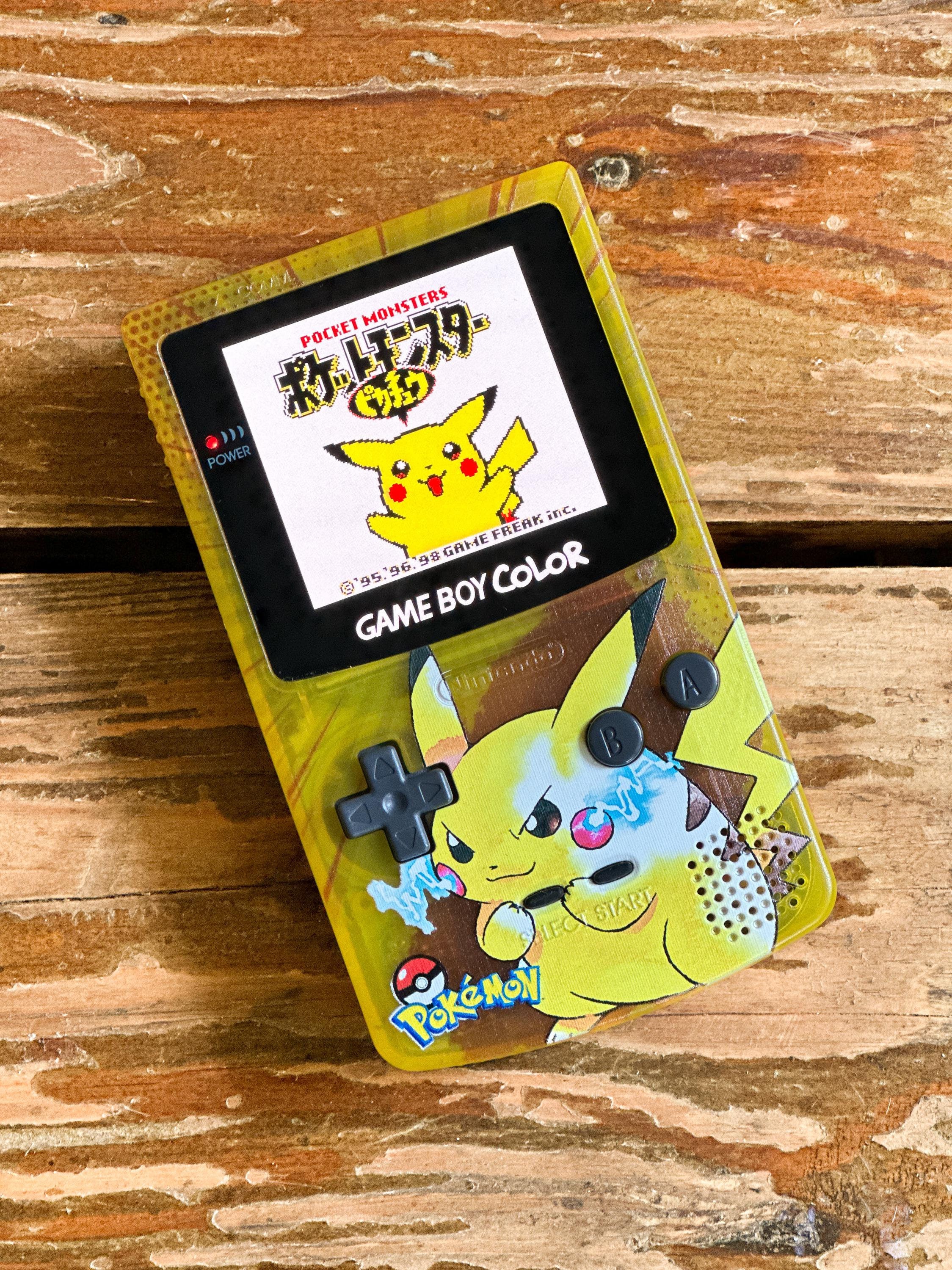 Gameboy color pikachu - Etsy 日本