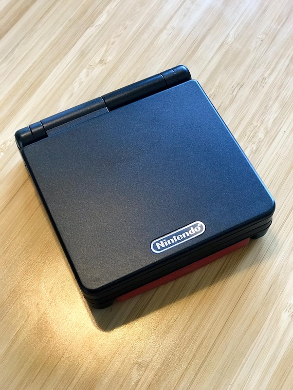 Nintendo Game Boy Advance GBA SP Onyx Black System AGS 101 Nintendo Game Boy Advance GBA SP Onyx Black System AGS 101