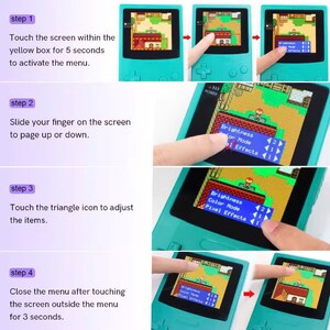Nintendo Game Boy Color System Gbc AMOLED OLED Q5 Xl Touchscreen LCD ...