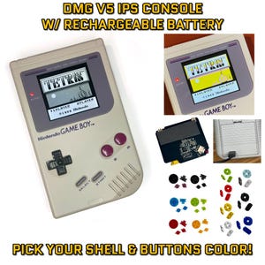 Nintendo Game Boy Original DMG IPS Brighter Backlit Backlight Mod