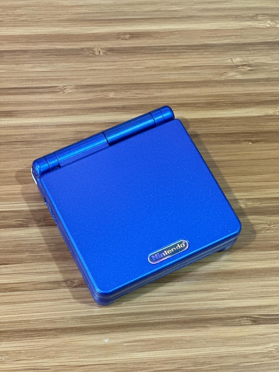Nintendo Game Boy Advance GBA SP Cobalt Blue System AGS 001 Mint