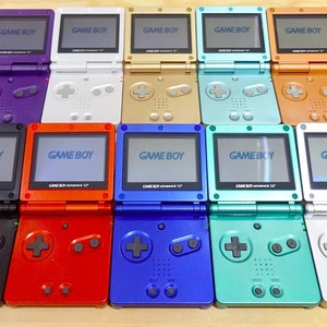 Nintendo Game Boy Advance GBA SP System AGS 001 Mint New Pick Console & Button Color image 2