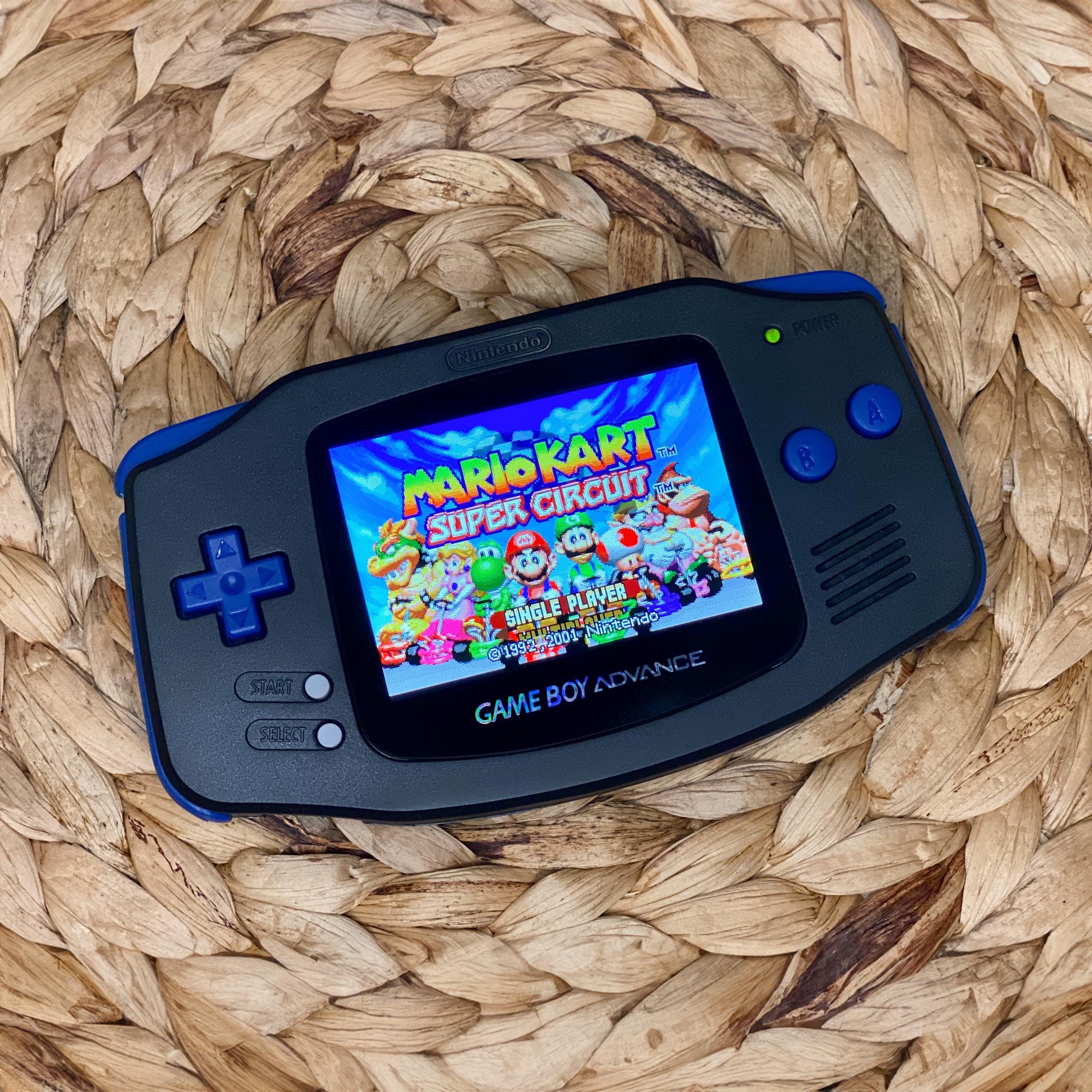 任天堂ゲームボーイアドバンス GBA ブラックシステム V5 IPS高輝度
