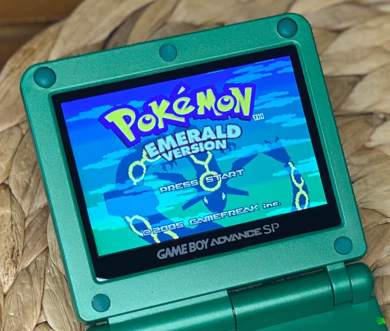ゲームボーイアドバンス Nintendo Game Boy Advance GBA SP System 101 IPS Lcd Pokemon