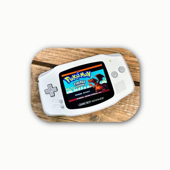 Nintendo Game Boy Advance GBA White System V5 IPS Brighter Backlit