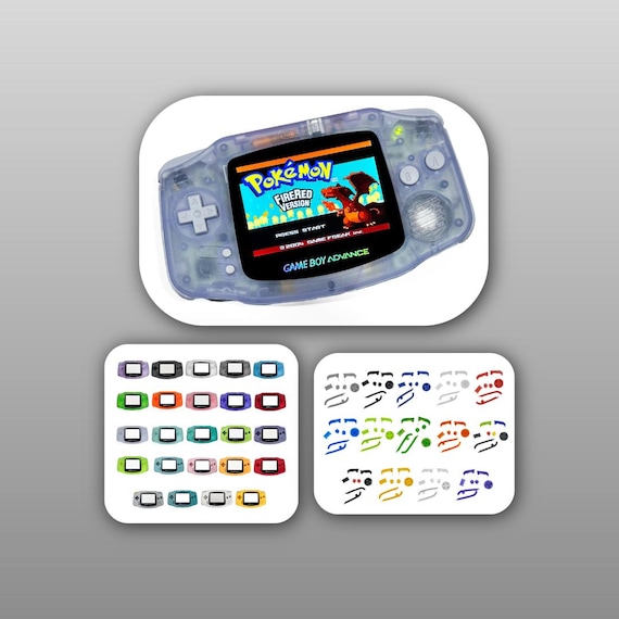 Nintendo Game Boy Advance GBA System CUSTOMIZED V5 IPS Brighter