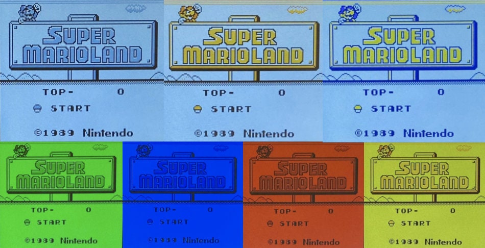 Nintendo Game Boy Pocket GBP Sistema Retroilluminazione LCD TFT Più Luminoso Mod Pulsanti E Tasti Bianchi - Italia - Foto 5