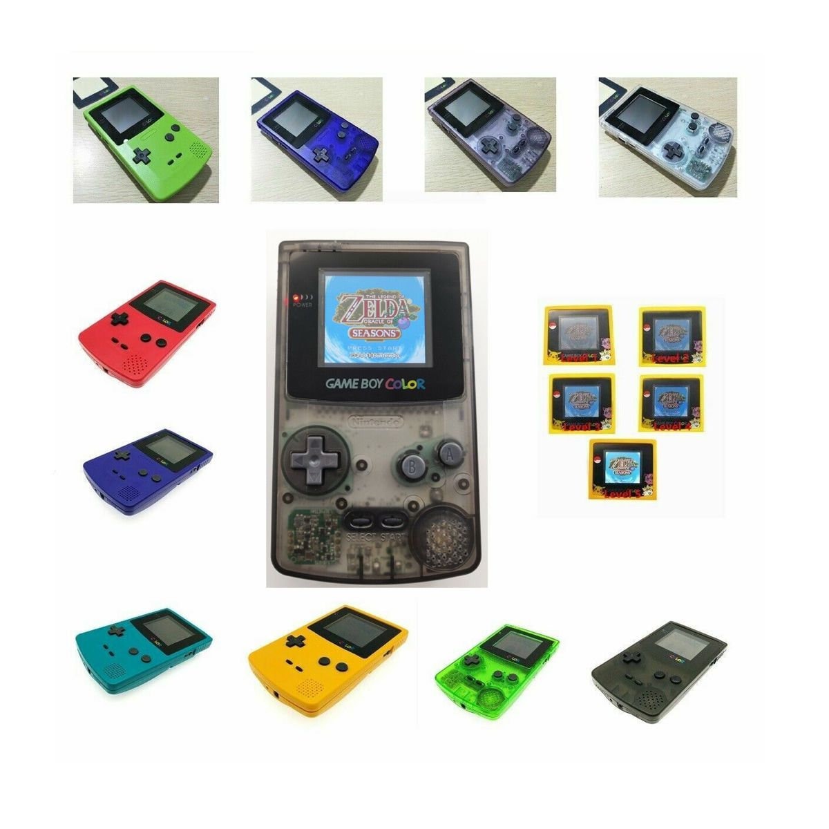 Nintendo Game Boy Color GBC System Backlight Backlit Brighter Mod