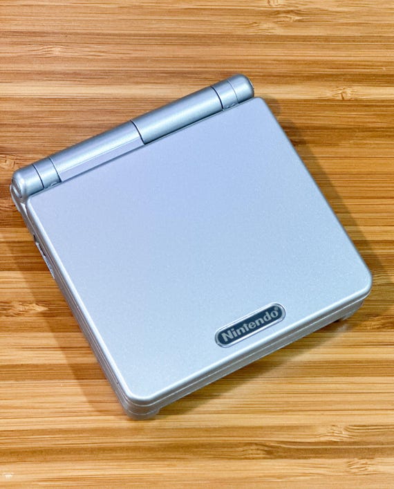 任天堂 ゲームボーイアドバンス GBA SP シルバーシステム AGS