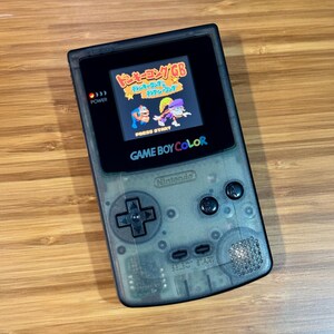 Nintendo Game Boy Color GBC System Retroilluminazione Retroilluminato Più Luminoso Mod Trasparente Nero