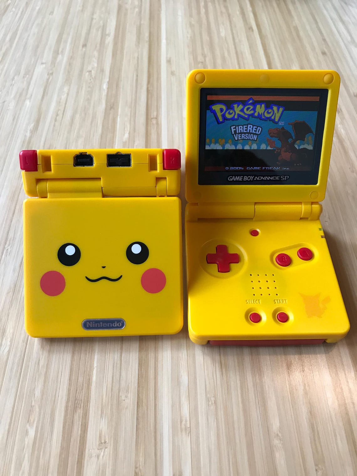 Nintendo Game Boy Advance GBA SP Spongebob Custom System AGS 101 Brighter Mint New! (Pick Button Color!), foto 1 di 3