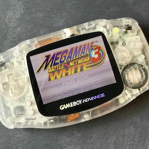 Nintendo Game Boy Advance GBA CLEAR System V5 IPS Brighter Backlit Mod  (Pick Button Color!)