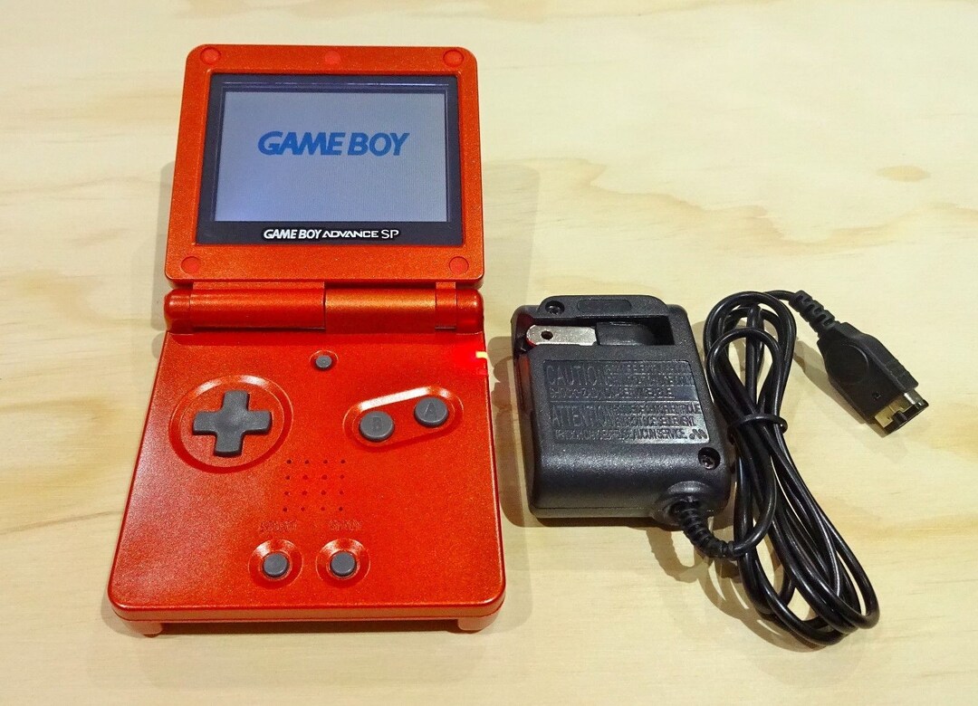 Nintendo Game Boy Advance GBA SP Red System AGS 001 Mint New