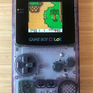 Nintendo Game Boy Color GBC System Backlight Backlit Brighter Mod Atomic Purple image 7