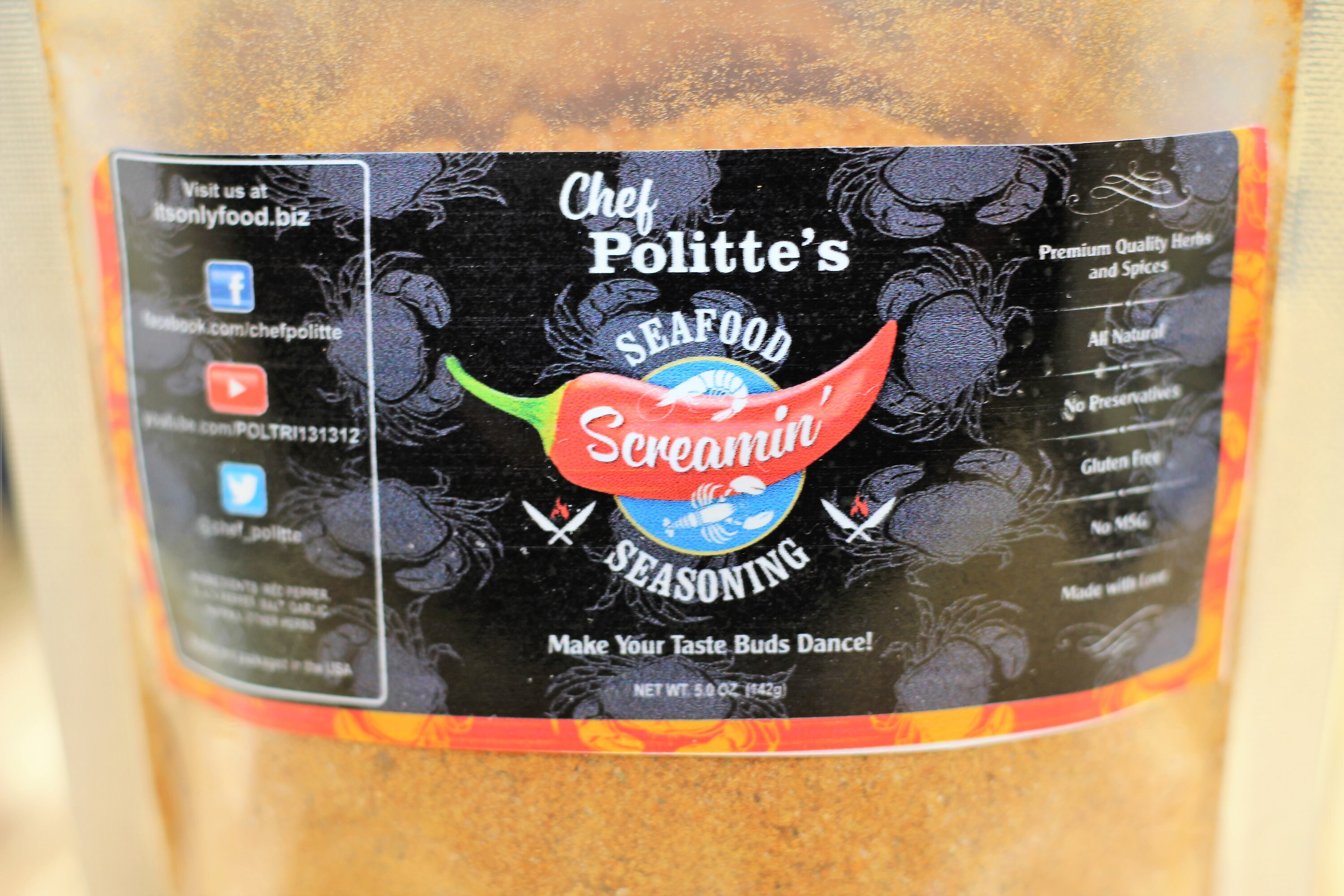 Fish and Seafood Seasoning 5oz bag of seasonings for fish Etsy