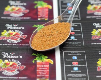 Bloody Mary Seasoning.  A 5-ounce bag of special recipe Bloody Mary Seasoning Blend