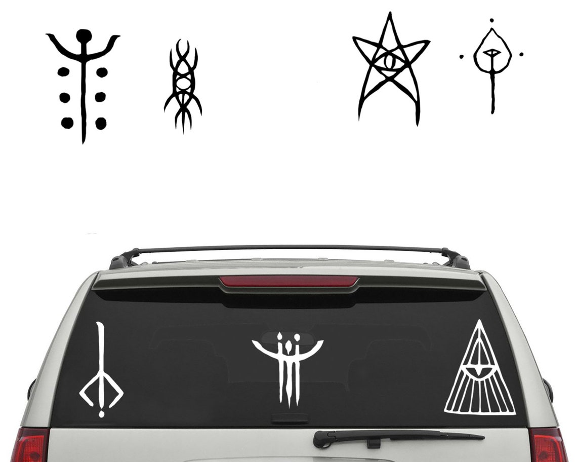 Bloodborne Caryll Rune Symbols Vinyl Sticker Decal Cars | Etsy