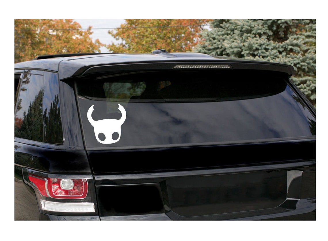 Hollow Knight Vinyl Decal Sticker white Cars Laptops etc. | Etsy