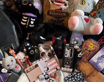Imperfections Mystery Box | Spooky and Kawaii accessories, stationery, and more!