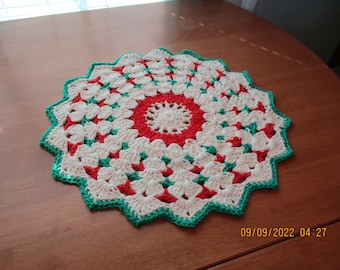 Christmas doily